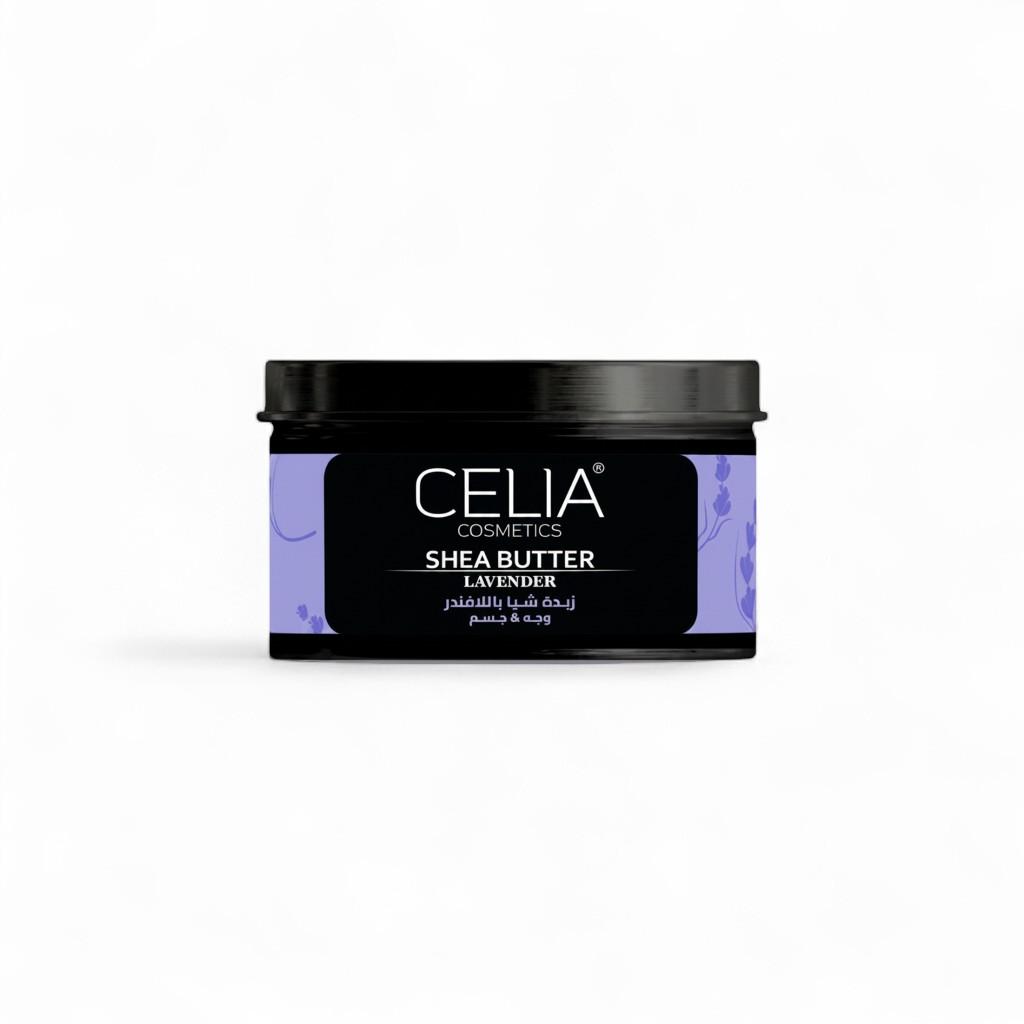 Celia - زبدة الجسم بالشيا واللافندر للوجه والجسم