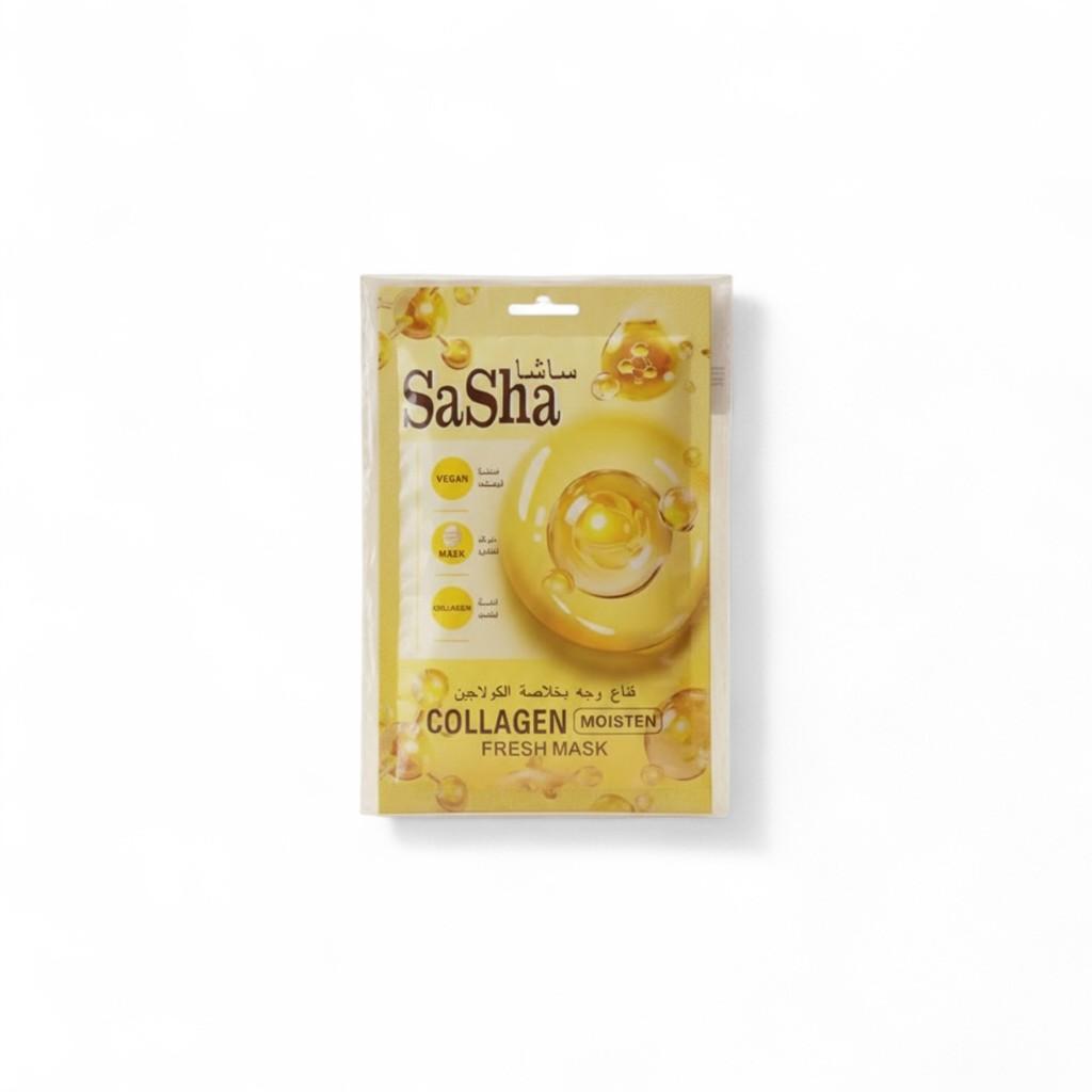 Sasha - قناع وجه بخلاصة الكولاجين