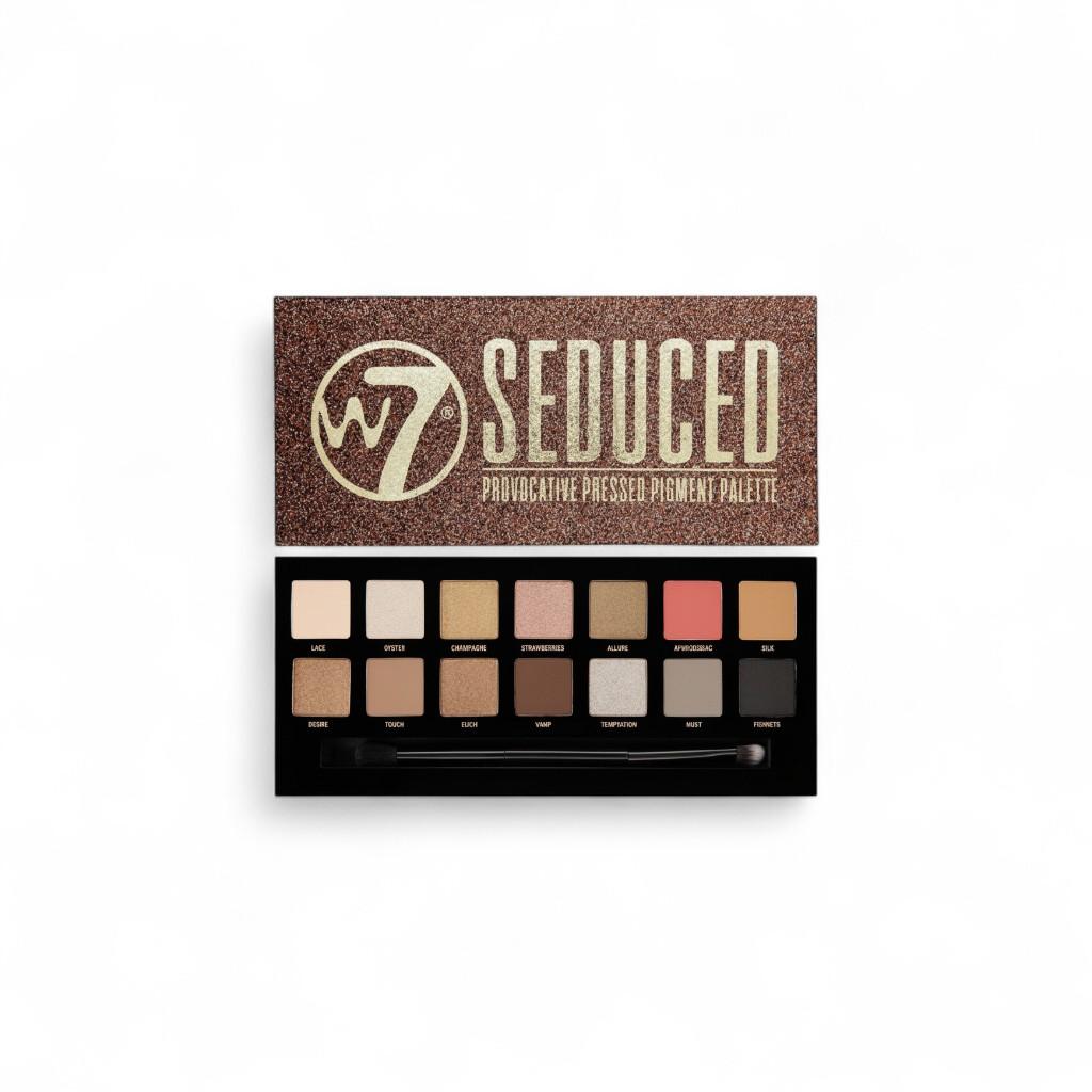 W7, Seduced, Provocative Pressed Pigment Palette, 0.39 oz (11.2 g)