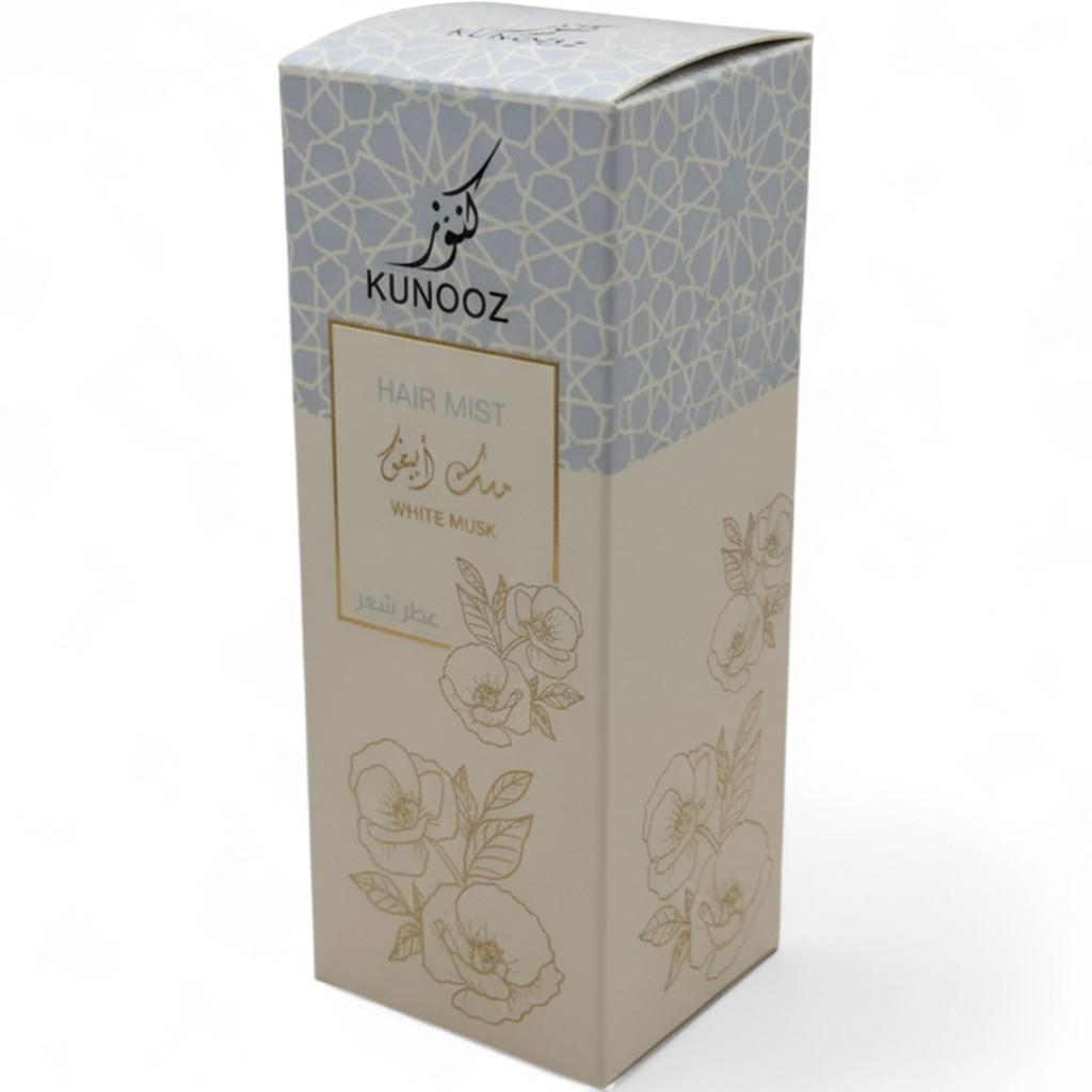 معطر شعر كنوز 100 مل - مسك ابيض